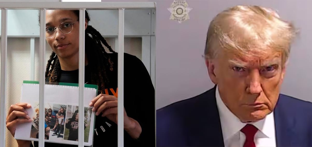 Judged by Skin & Gender, Shielded by Status. Brittney Griner vs. Donald Trump - America's Hypocrisy Exposed