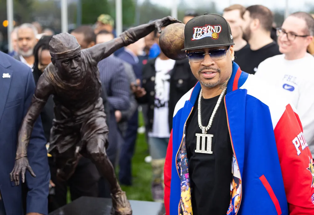 76ers' statue for Allen Iverson draws jokes, outrage due to misunderstanding: 'That was disrespectful' post image